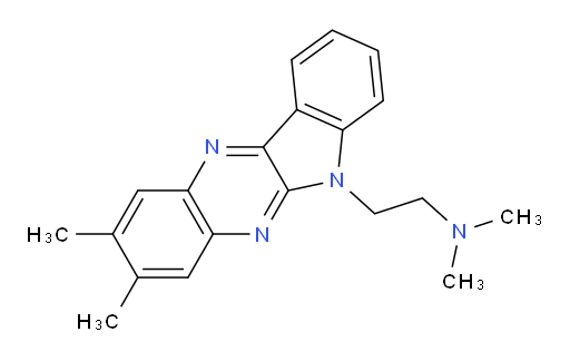 N,N,2,3-Tetramethyl-6H-indolo[2,3-b]quinoxaline-6-ethanamine (ACI)