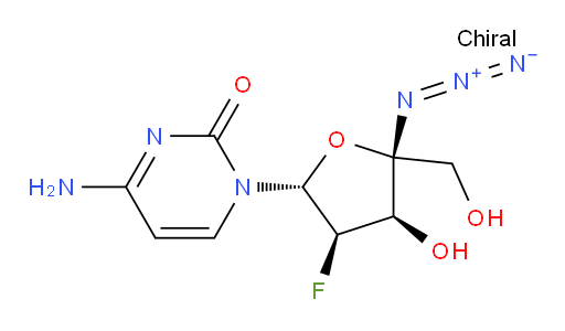 4′-C-Azido-2′-deoxy-2′-fluorocytidine (ACI)