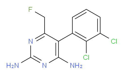 (5R)-5-(2,3-Dichlorophenyl)-6-(fluoromethyl)-2,4-pyrimidinediamine (ACI)