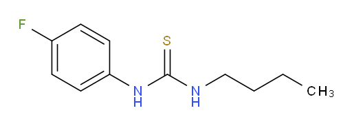 N-Butyl-N′-(4-fluorophenyl)thiourea (ACI)