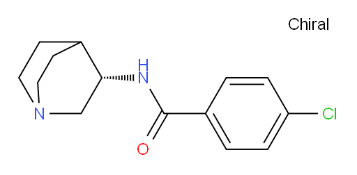 N-(3S)-1-Azabicyclo[2.2.2]oct-3-yl-4-chlorobenzamide (ACI)