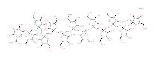 [O-β-D-Fructofuranosyl-(2→1)]11-O-β-D-fructofuranosyl α-D-glucopyranoside (ACI)