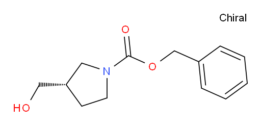 Phenylmethyl (3S)-3-(hydroxymethyl)-1-pyrrolidinecarboxylate (ACI)