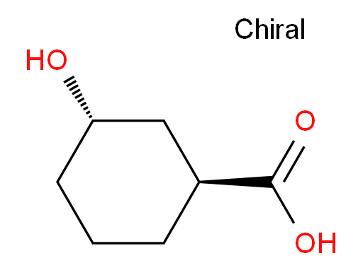 Cyclohexanecarboxylic acid, 3-hydroxy-, (1S-trans)- (9CI)