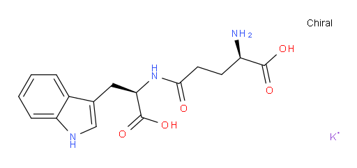 D-Tryptophan, D-γ-glutamyl-, potassium salt (1:1) (ACI)