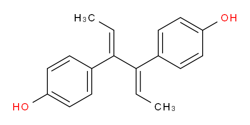 4,4'-(hexa-2,4-diene-3,4-diyl)diphenol