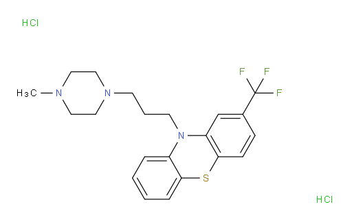 10-(3-(4-methylpiperazin-1-yl)propyl)-2-(trifluoromethyl)-10H-phenothiazine hydrochloride