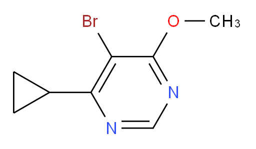 5-bromo-4-cyclopropyl-6-methoxypyrimidine