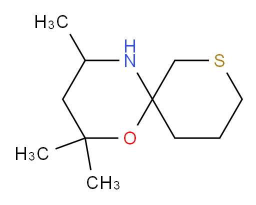 2,2,4-trimethyl-1-oxa-8-thia-5-azaspiro[5.5]undecane