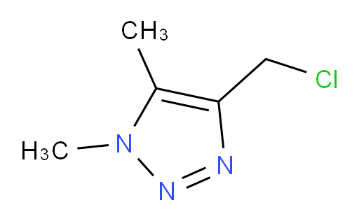 4-(chloromethyl)-1,5-dimethyl-1H-1,2,3-triazole