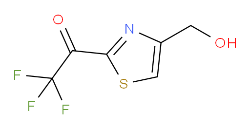 2,2,2-trifluoro-1-[4-(hydroxymethyl)-1,3-thiazol-2-yl]ethan-1-one