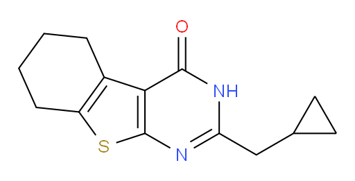 5-(cyclopropylmethyl)-8-thia-4,6-diazatricyclo[7.4.0.0,2,7]trideca-1(9),2(7),5-trien-3-one
