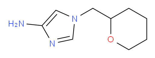 1-[(oxan-2-yl)methyl]-1H-imidazol-4-amine
