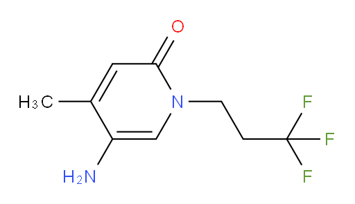 5-amino-4-methyl-1-(3,3,3-trifluoropropyl)-1,2-dihydropyridin-2-one