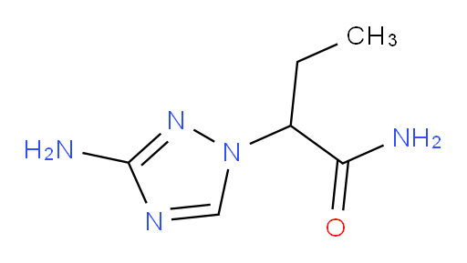 2-(3-amino-1H-1,2,4-triazol-1-yl)butanamide