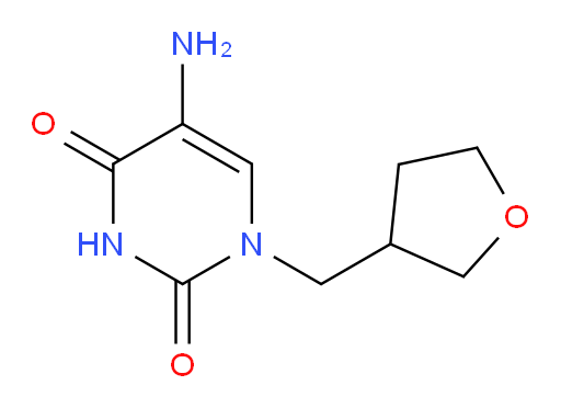 5-amino-1-[(oxolan-3-yl)methyl]-1,2,3,4-tetrahydropyrimidine-2,4-dione