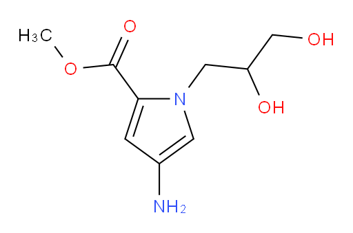 methyl 4-amino-1-(2,3-dihydroxypropyl)-1H-pyrrole-2-carboxylate