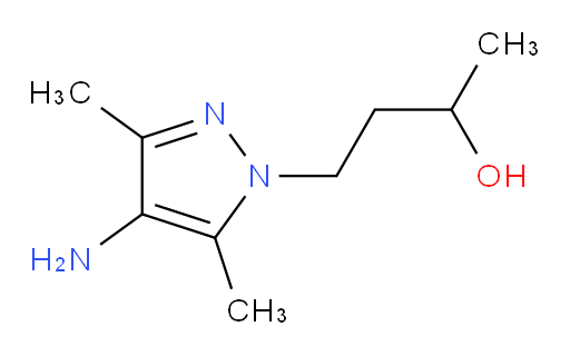 4-(4-amino-3,5-dimethyl-1H-pyrazol-1-yl)butan-2-ol