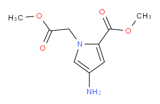 methyl 4-amino-1-(2-methoxy-2-oxoethyl)-1H-pyrrole-2-carboxylate