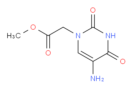 methyl 2-(5-amino-2,4-dioxo-1,2,3,4-tetrahydropyrimidin-1-yl)acetate