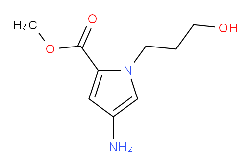 methyl 4-amino-1-(3-hydroxypropyl)-1H-pyrrole-2-carboxylate