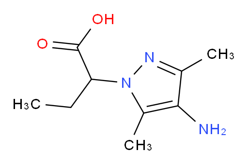 2-(4-amino-3,5-dimethyl-1H-pyrazol-1-yl)butanoic acid
