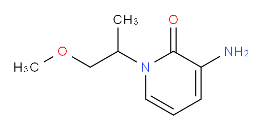 3-amino-1-(1-methoxypropan-2-yl)-1,2-dihydropyridin-2-one