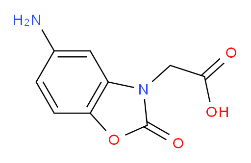 2-(5-amino-2-oxo-2,3-dihydro-1,3-benzoxazol-3-yl)acetic acid