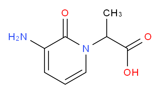 2-(3-amino-2-oxo-1,2-dihydropyridin-1-yl)propanoic acid