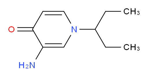 3-amino-1-(pentan-3-yl)-1,4-dihydropyridin-4-one