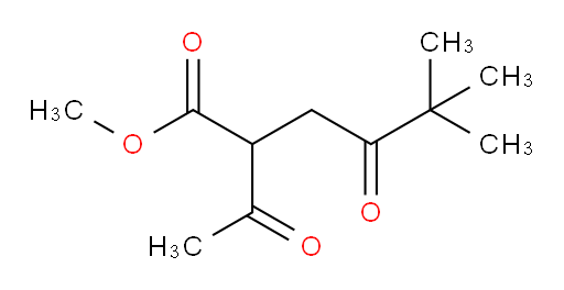 methyl 2-acetyl-5,5-dimethyl-4-oxohexanoate