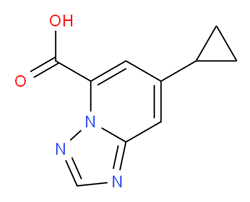 7-cyclopropyl-[1,2,4]triazolo[1,5-a]pyridine-5-carboxylic acid