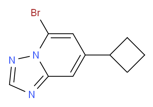 5-bromo-7-cyclobutyl-[1,2,4]triazolo[1,5-a]pyridine