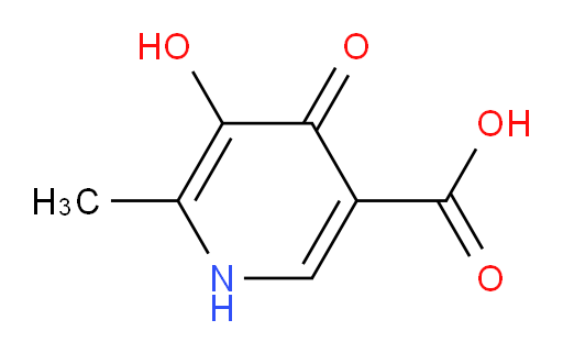 5-hydroxy-6-methyl-4-oxo-1,4-dihydropyridine-3-carboxylic acid