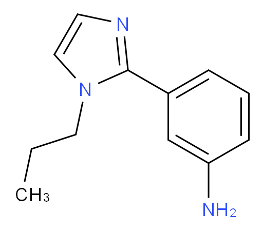 3-(1-propyl-1H-imidazol-2-yl)aniline