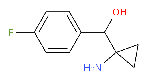 (1-aminocyclopropyl)(4-fluorophenyl)methanol