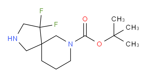 tert-butyl 4,4-difluoro-2,7-diazaspiro[4.5]decane-7-carboxylate