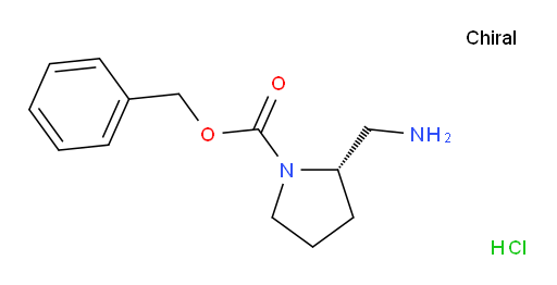 (S)-benzyl 2-(aminomethyl)pyrrolidine-1-carboxylate hydrochloride