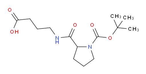 4-({1-[(tert-butoxy)carbonyl]pyrrolidin-2-yl}formamido)butanoic acid