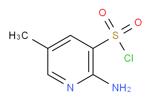 2-amino-5-methylpyridine-3-sulfonyl chloride