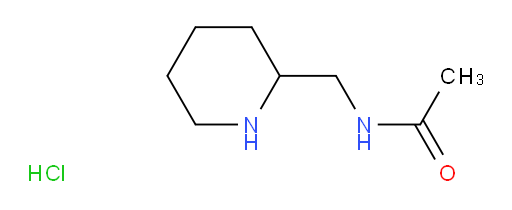 N-[(piperidin-2-yl)methyl]acetamide hydrochloride
