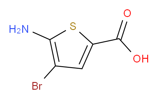 5-amino-4-bromothiophene-2-carboxylic acid