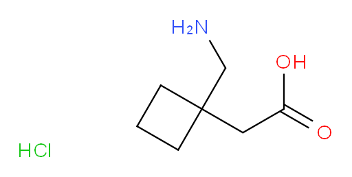 2-[1-(aminomethyl)cyclobutyl]acetic acid hydrochloride