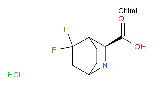 (3S)-5,5-difluoro-2-azabicyclo[2.2.2]octane-3-carboxylic acid hydrochloride