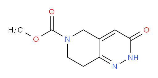 methyl 3-oxo-2H,3H,5H,6H,7H,8H-pyrido[4,3-c]pyridazine-6-carboxylate