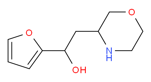 1-(furan-2-yl)-2-(morpholin-3-yl)ethan-1-ol