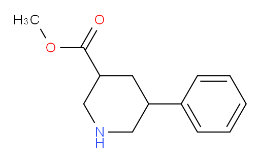 methyl 5-phenylpiperidine-3-carboxylate