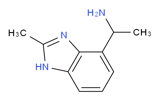 1-(2-methyl-1H-1,3-benzodiazol-4-yl)ethan-1-amine
