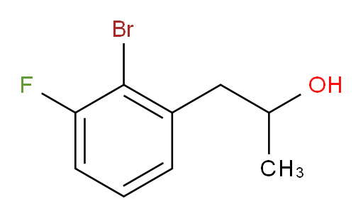 1-(2-bromo-3-fluorophenyl)propan-2-ol