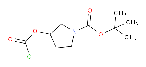 tert-butyl 3-[(chlorocarbonyl)oxy]pyrrolidine-1-carboxylate